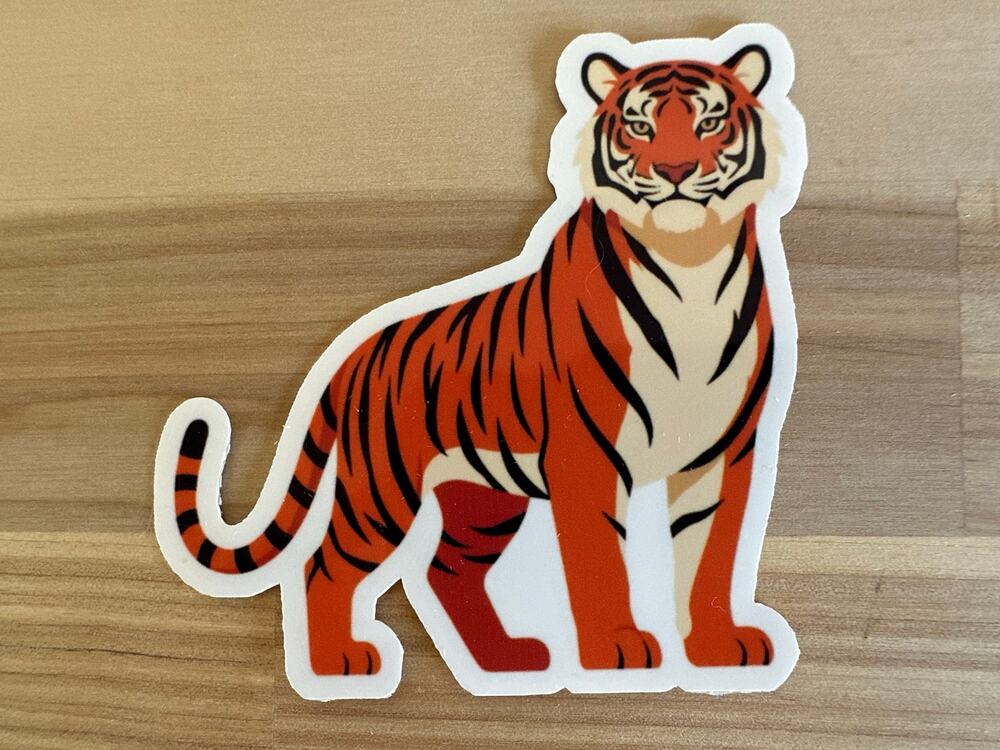 Tiger Sticker